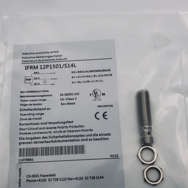 

Ifrm 12p1501-s14l 10-30v Sensor Brand New Original Spot Plc