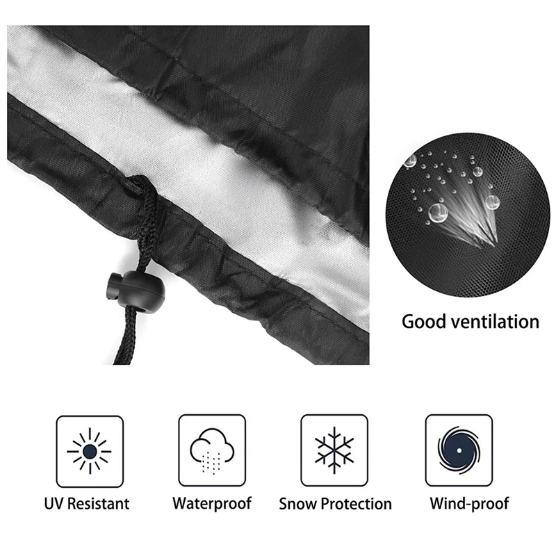 Patio Chair Covers,4 Pack Waterproof Outdoor Lounge Deep Seat Furniture Cover,Single Garden Sofa Chair Cover 27X31x40in-A78G