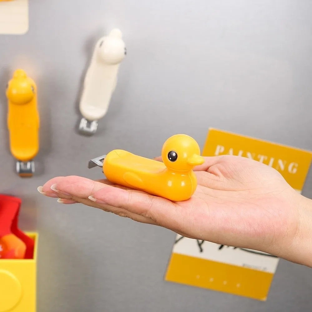Cartoon Little Duck Bottle Opener Portable Mini 2 in 1 Bottle Opener Effortless Oral Liquid Bottle Opener Can Opening Tool