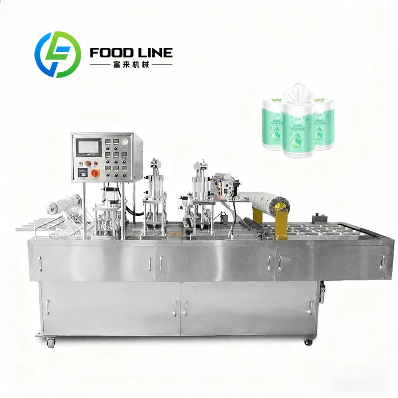 New Automatic Plastic Rotating Holy Christian Communion Cups Filling Sealing Packing Machine Filler and Sealer