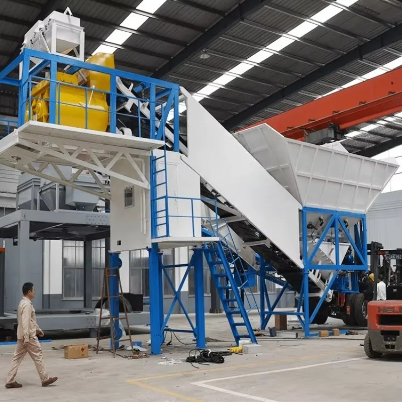 YG 180m³/h Large Concrete Plant, All-in-one Solution, Twin-Shaft Mixer, CE ISO, 24/7 Service Support