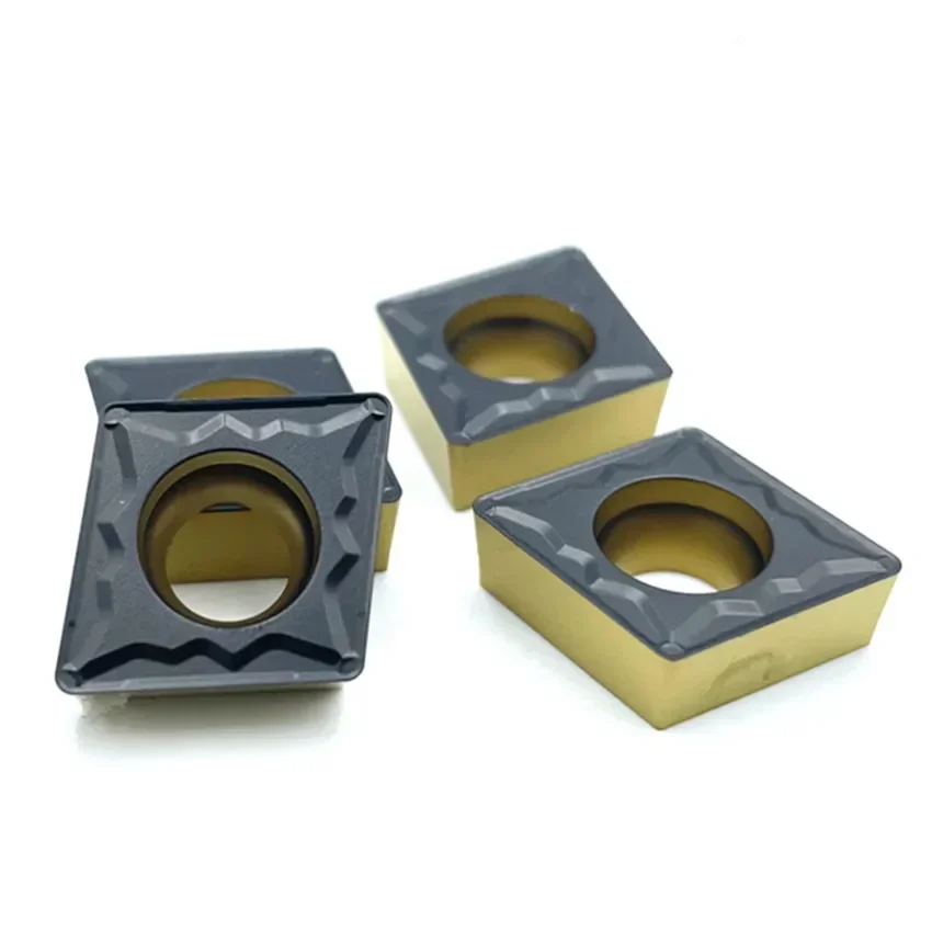 10pcs HADSTO Original Carbide Turning Inserts CCMT120404-MP CCMT120408-MP HS8125 CNC Cutting Tools for Steel