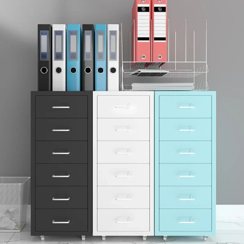 File Cabinets Modern simplicity Filing Organization Storage Cabinets with Wheels Multi-layer Mobile File Cabinet for Home Office