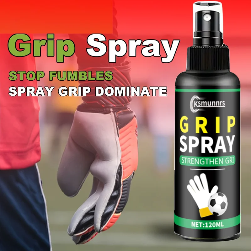 Grip Spray - Fórmula de secagem rápida para calçados, luvas e guidão - Potenciador de aderência antiderrapante com forte adesão - Sem eletricistas