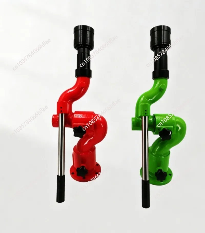 Universal S-Type Water Cannon Nozzle, High Pressure Spray Head for Fire & Sprinkler Truck
