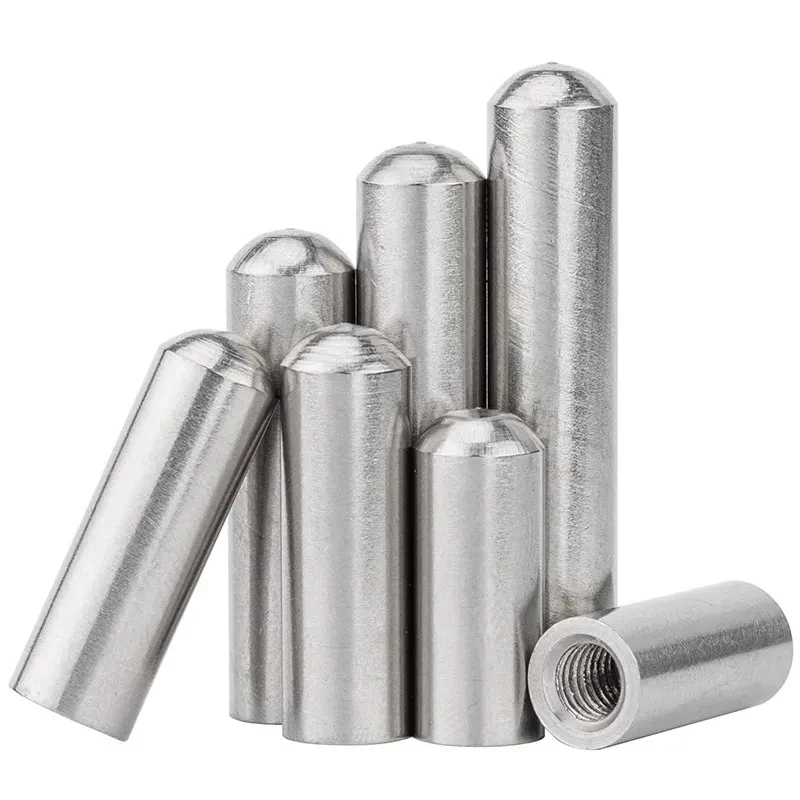 

304 Stainless Steel Internal Thread Cylindrical Pin M2 M3 M4 M5 M6 M8 / Round Head Hollow Perforated Locating Pin