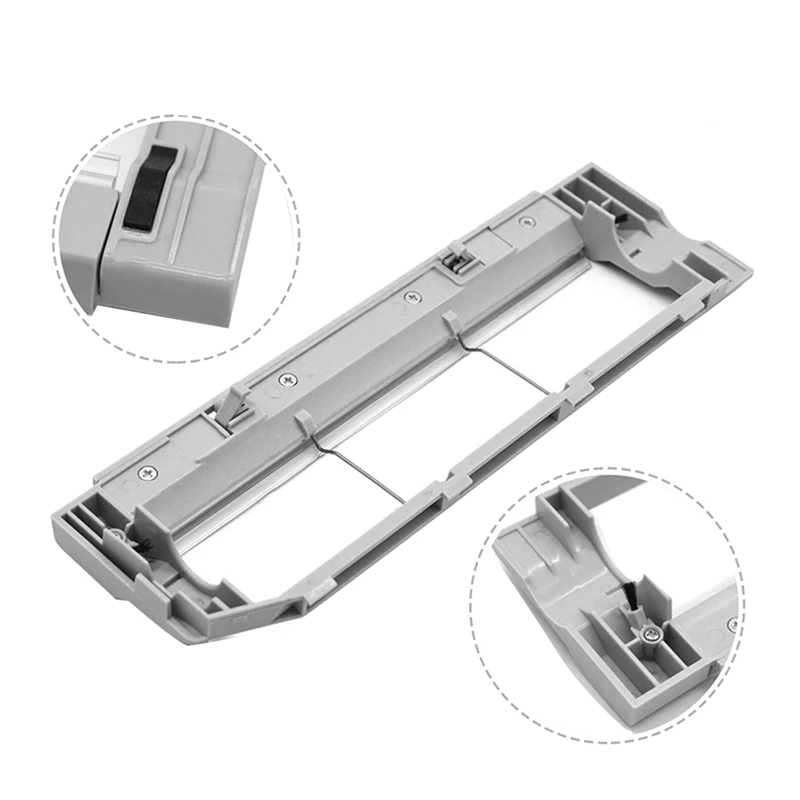 A01V-2X Xiaomi 1/1S 및 Roborock S4 S5 Max S50 S51 S55 S6 Maxv Pure E2 E3 E4 로봇 진공 청소기 용 예비 메인 브러시 커버