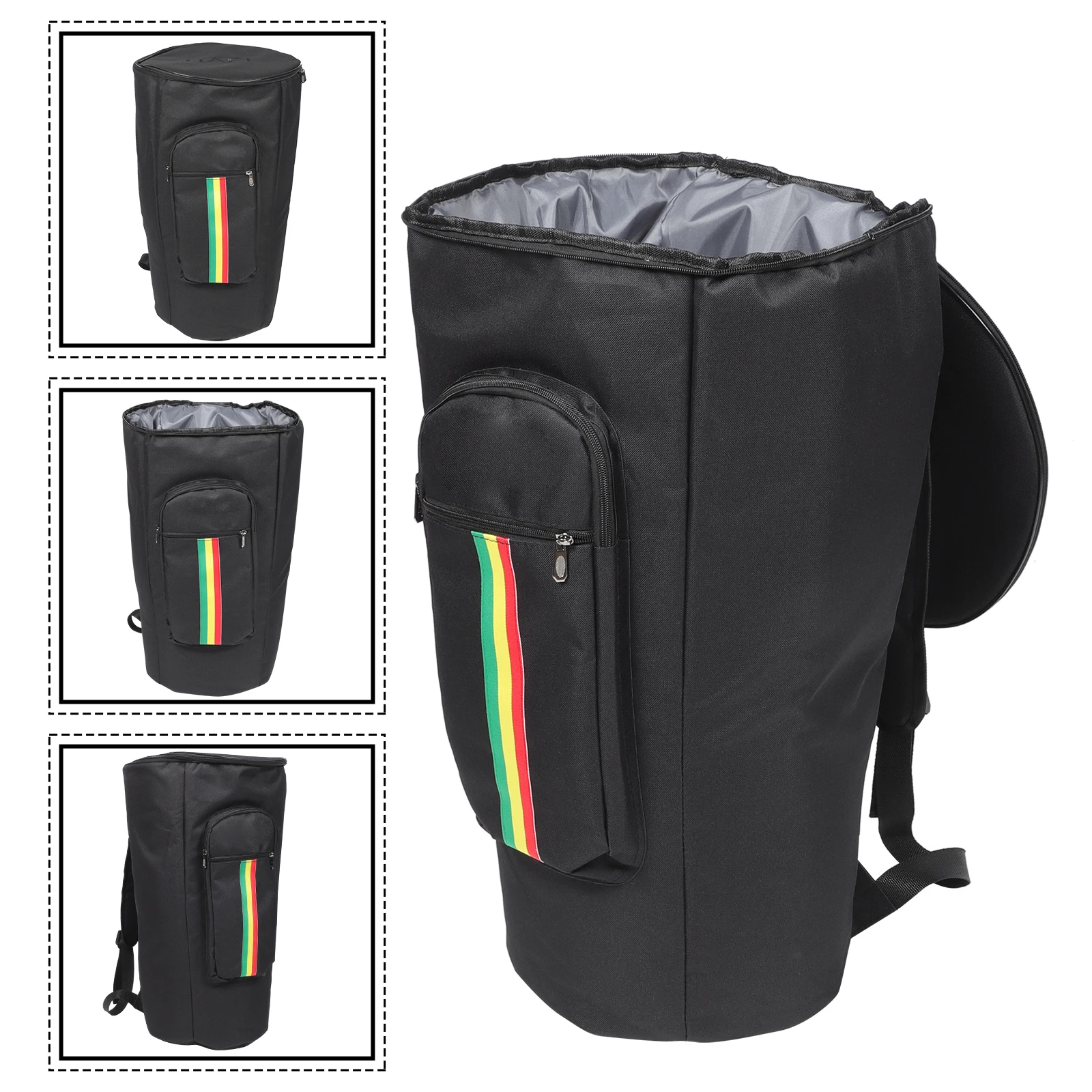 

African Drum Bag Durable Oxford Waterproof Portable Carry Case Instrument Accessory Backpack Storage Musical Tote