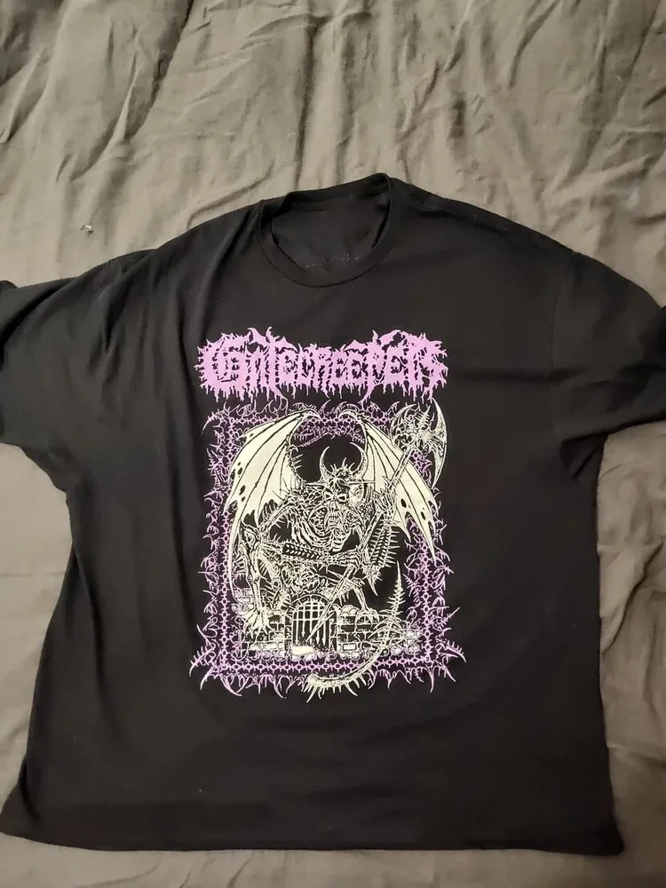 

Gatecreeper Band черная хлопковая футболка унисекс для мужчин и женщин ZH28 Высокое качество 100% хлопок короткий рукав