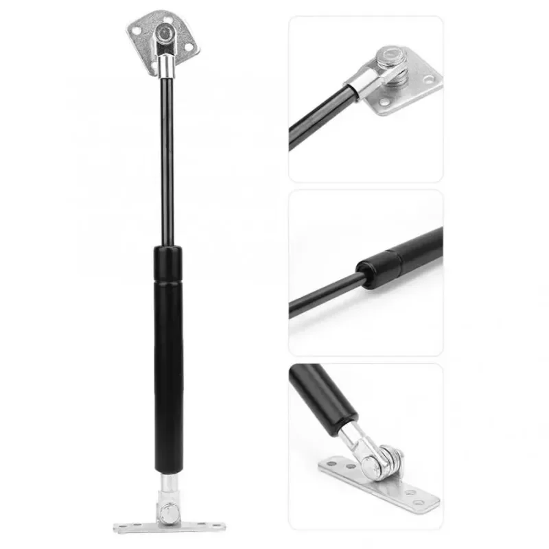100/300/500N Heavy Duty Lid Gas Spring Hydraulic Rod Mechanical Automotive Support Gas Spring Central Distance 29cm Stroke 10cm