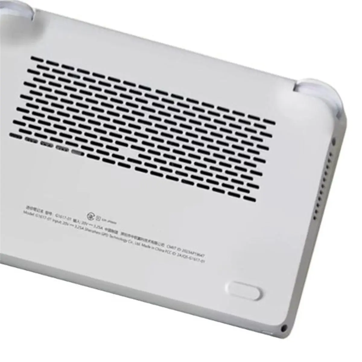 Double Fan Cooling Module for Win Mini Handheld Gaming PC Aluminum Base High Performance Light Weight Black