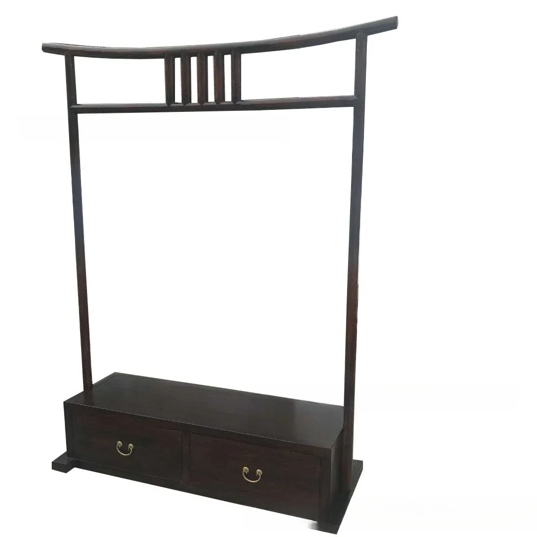 

New Chinese coat rack, wooden hanger, floor storage, clothing