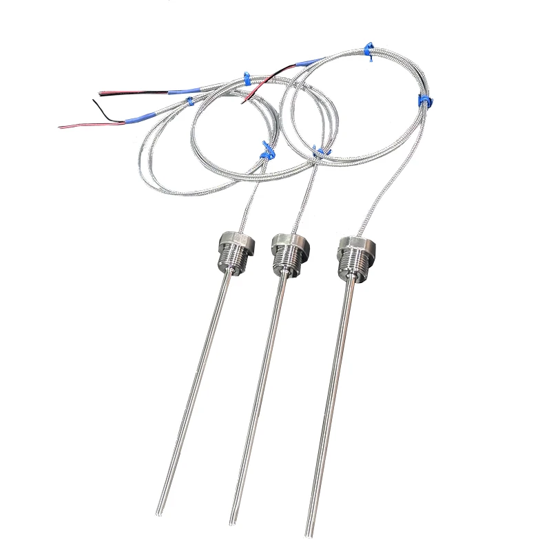 

Industrial K-Type Thermocouple Assembly Sensor 1m 10m 100m OEM Temperature Measurement De Type K