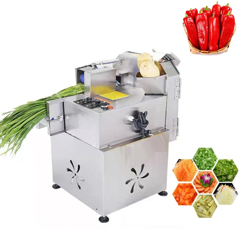 Commercial Sauerkraut Cutter Maching Double Motor Vegetable Fruit Electric Cutting Machine