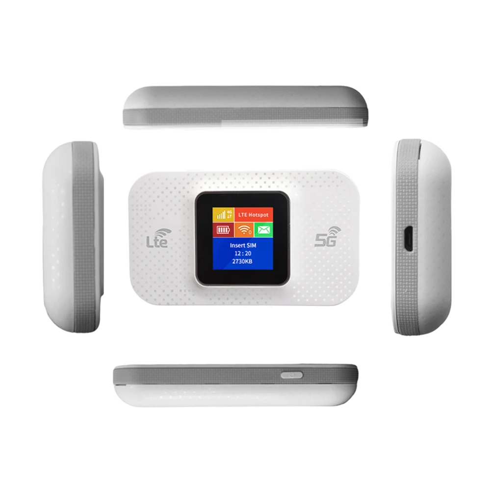 4G Lte WiFi Router 150Mbps Wireless WIFI Signal Repeater 3800mA Pocket Mifi Modem with Sim Card Slot Mobile WiFi Outdoor Hotspot