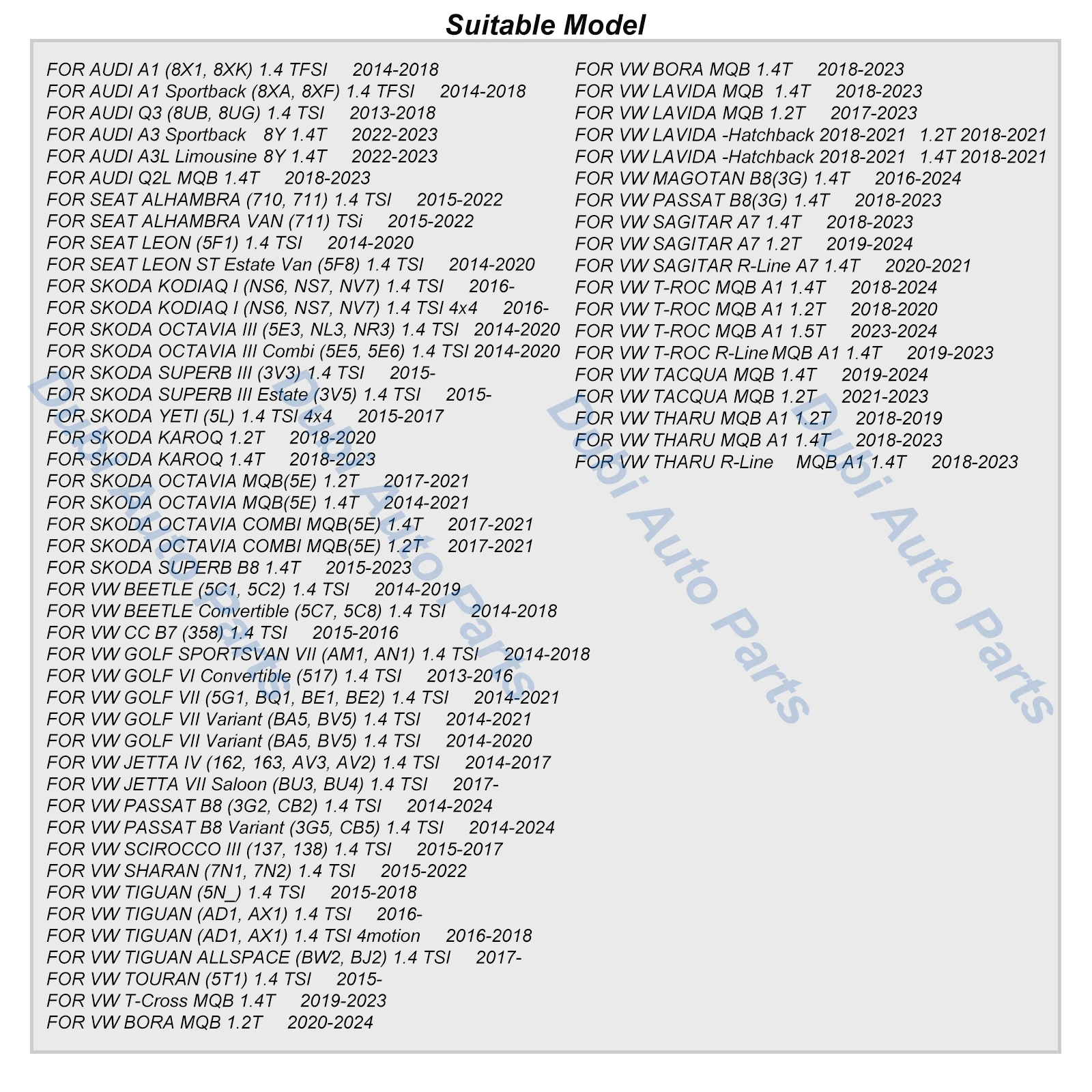 Аксессуары для шланга охлаждающей жидкости двигателя 5Q0122073AN для AUDI A1 A3 Q3 VW PASSAT B8 LAVIDA GOLF JETTA TIGUAN SKODA OCTAVIA SUPERB KODIAQ
