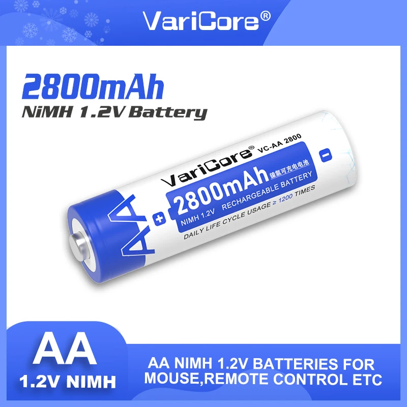 New 1.2V Aa 2800Mah…