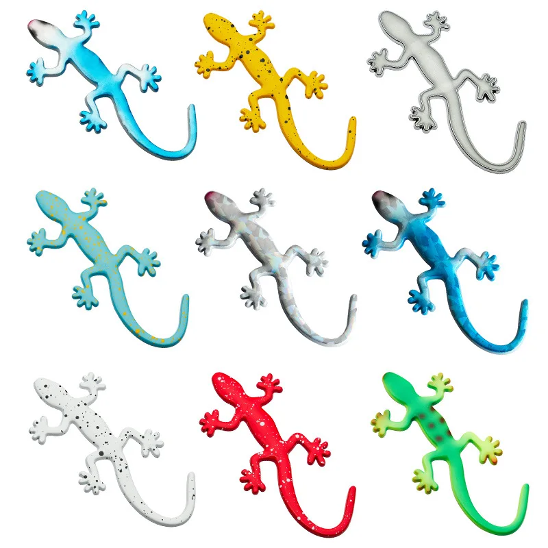 

1 шт. светящаяся наклейка с гекконом, автомобильная светоотражающая наклейка, предупреждение о безопасности, 3D стерео наклейка, блокирующие царапины, наклейки, автоаксессуары