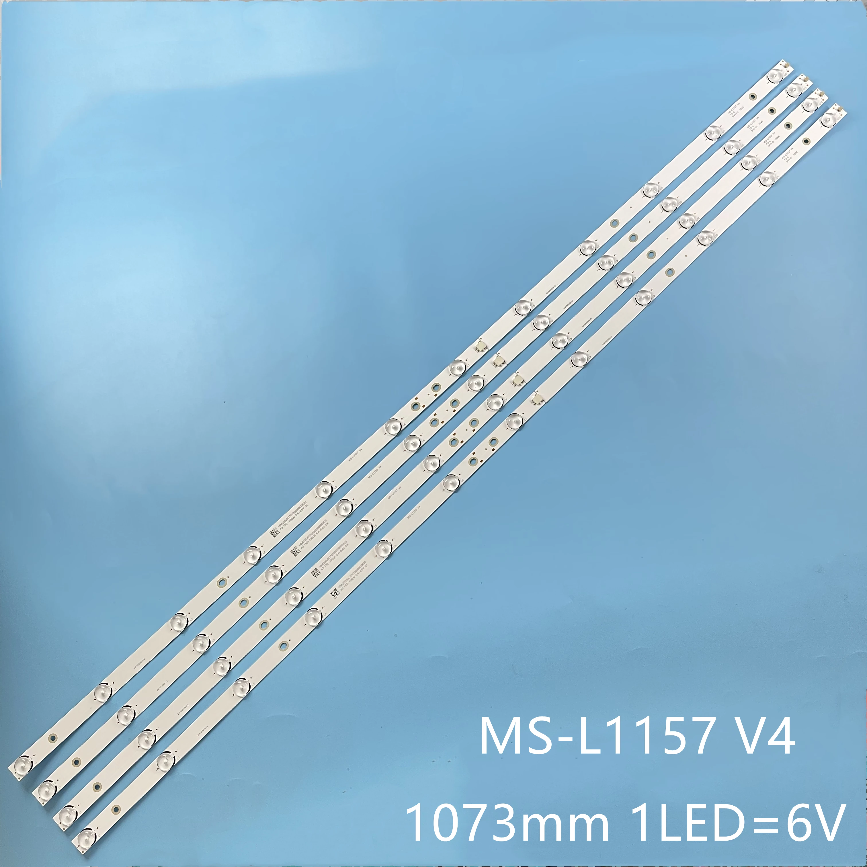 

1073mm LED Backlight strip 12 lamp for AKTV 5534 MS-L1157 V4 JF-D400-S0 888102-55S17U