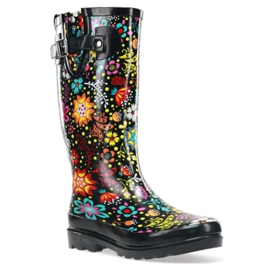 

Women's Tall Waterproof Rain Boot Outdoor Garden Shoes