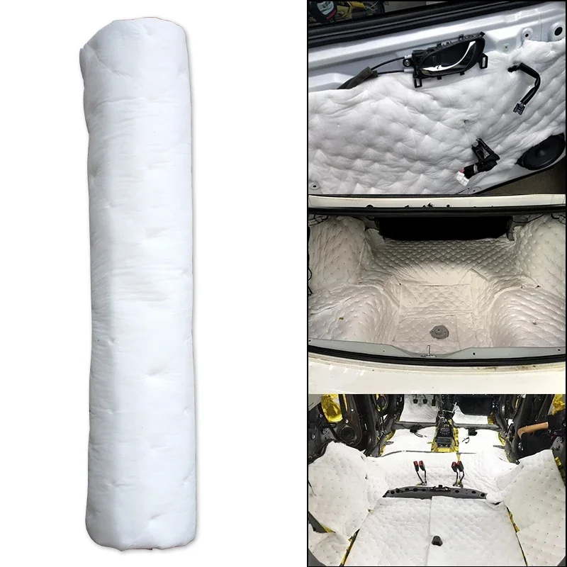 50X200cm Car Hoods Engine Firewall Heat Mat Deadener Sound Noise Proof Insulation Foam