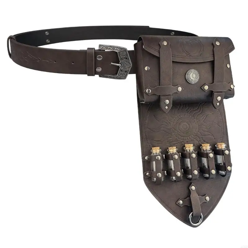 بدلة حزام جلد الكيمياء التاريخية حزام خصر أنيق فريد من نوعه