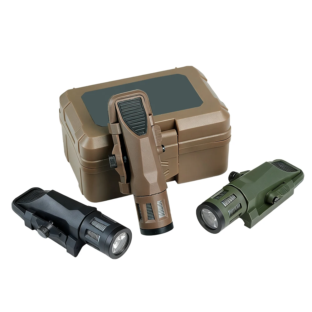 BOOIU G2 Tactical Flashlight Outdoor High-Intensity Multi-Function Laser Pointer Without Battery for Field Game Equipment