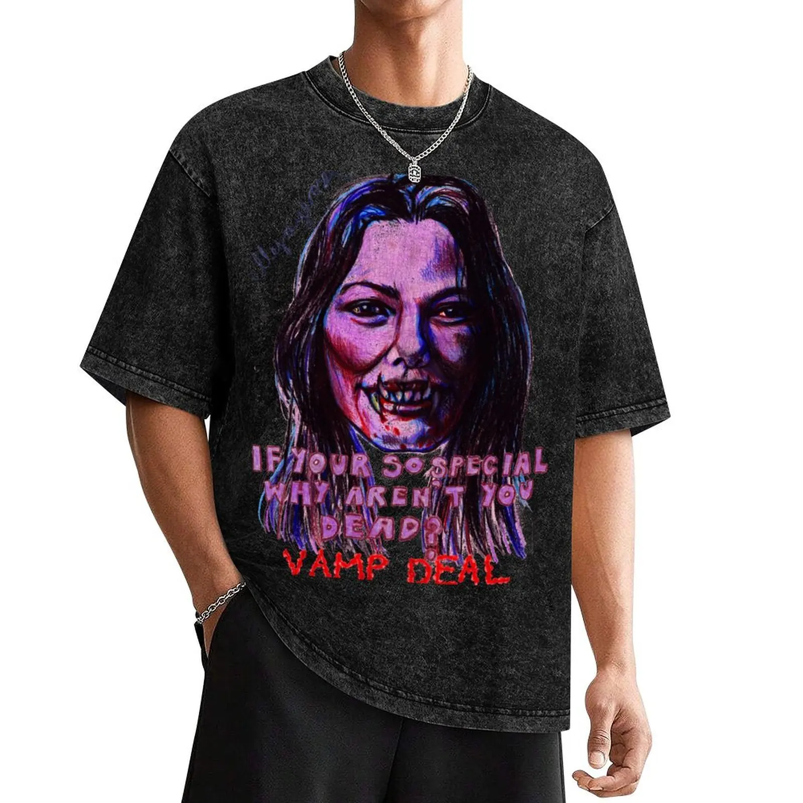 

Vamp Deal T-Shirt graphic shirts croswit shirt man mens graphic t-shirts anime