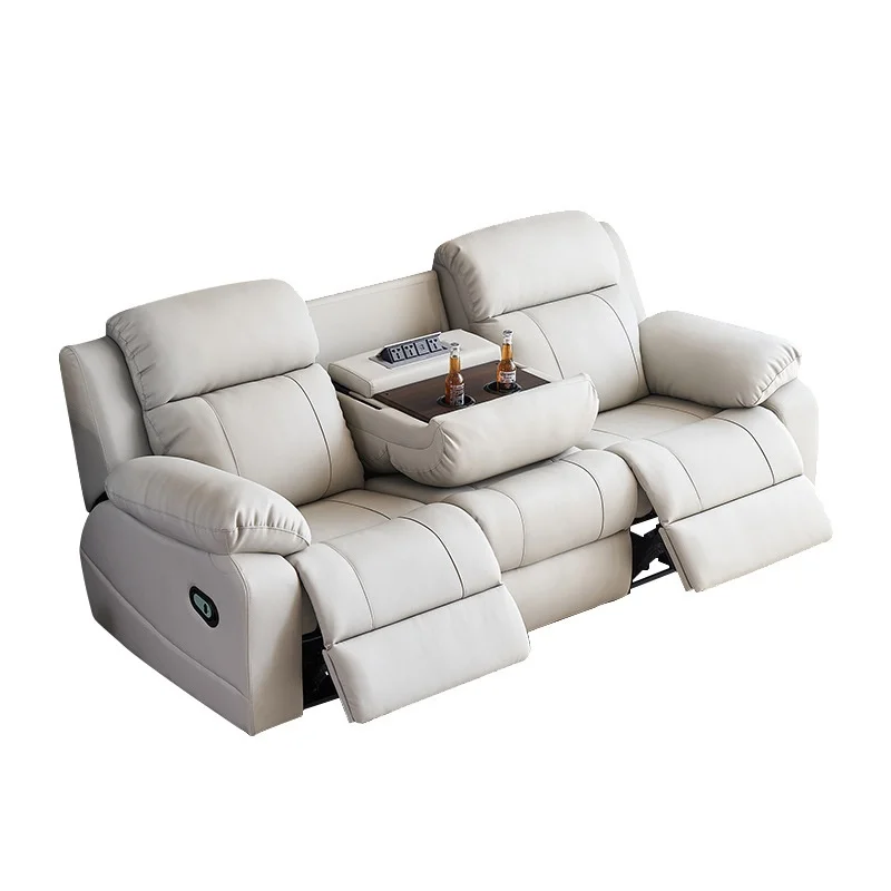 Hot Sale Modern Italian Electric Sofa Set Function Electric Recliner Sofa Chair Set