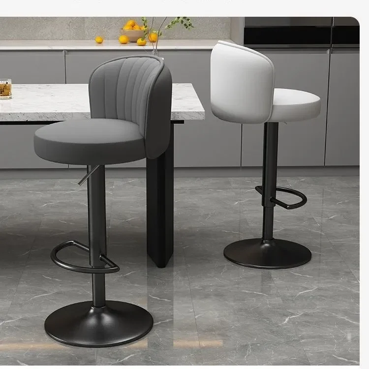 Simple casual bar  Hotel front desk lifting rotating  Household high stool Bar  Living room chair