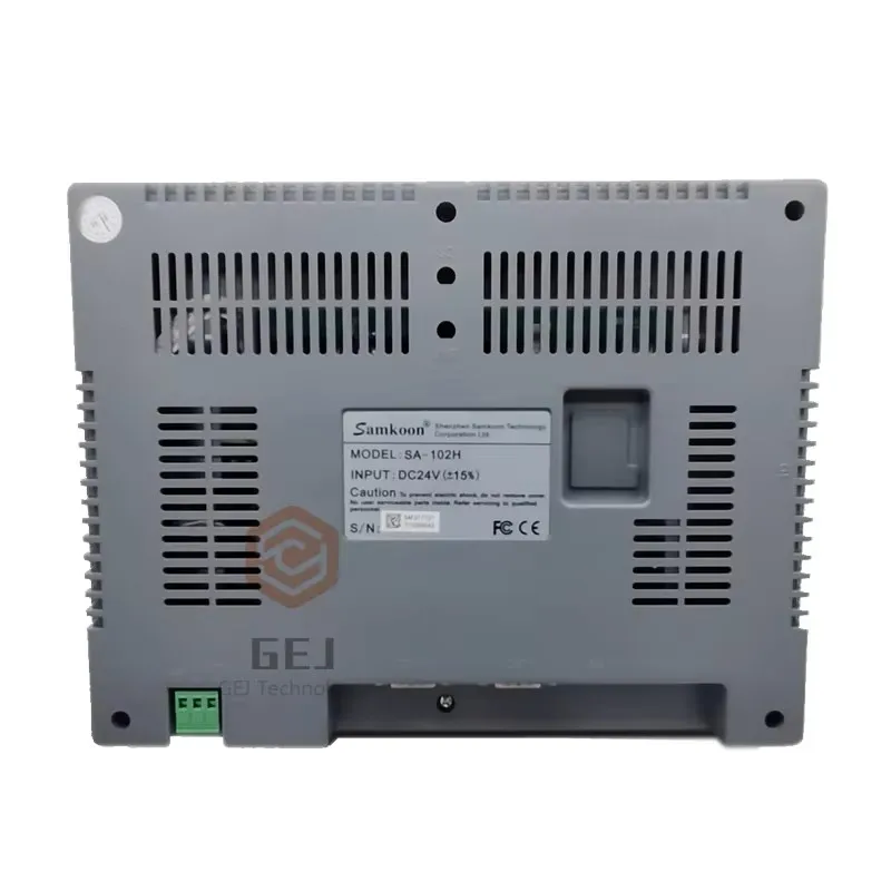 Tela de toque de resolução SA-102H Samkoon HMI DC 24V 1024*600 de 10,2 polegadas