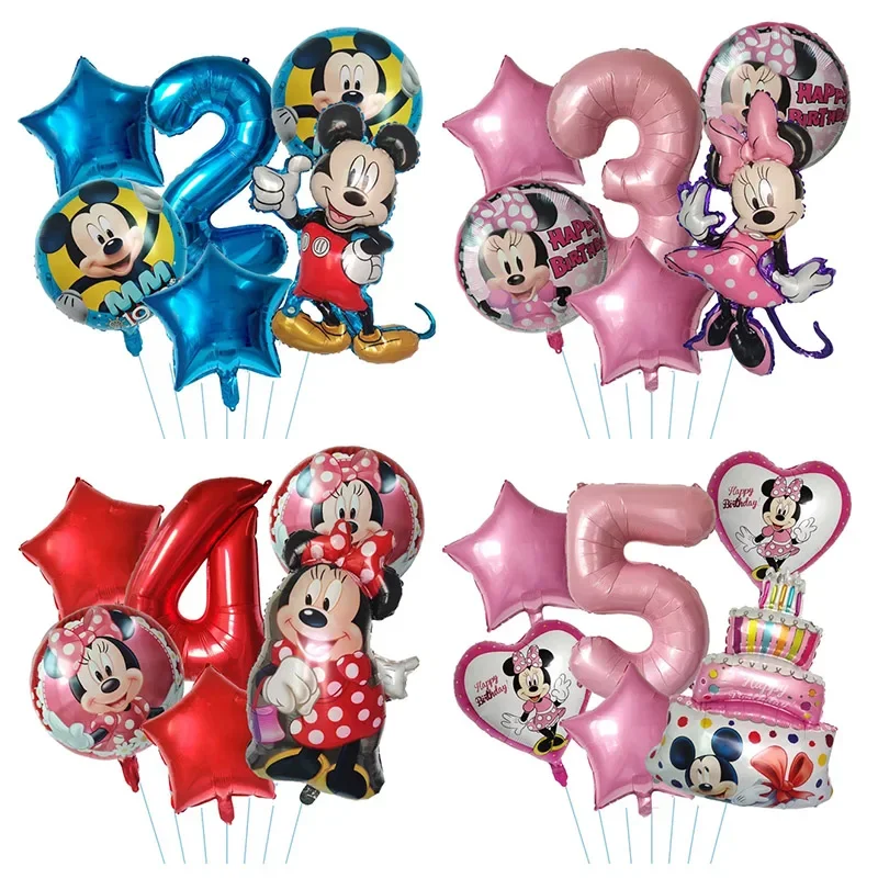 6Pcs Giant Mickey M…