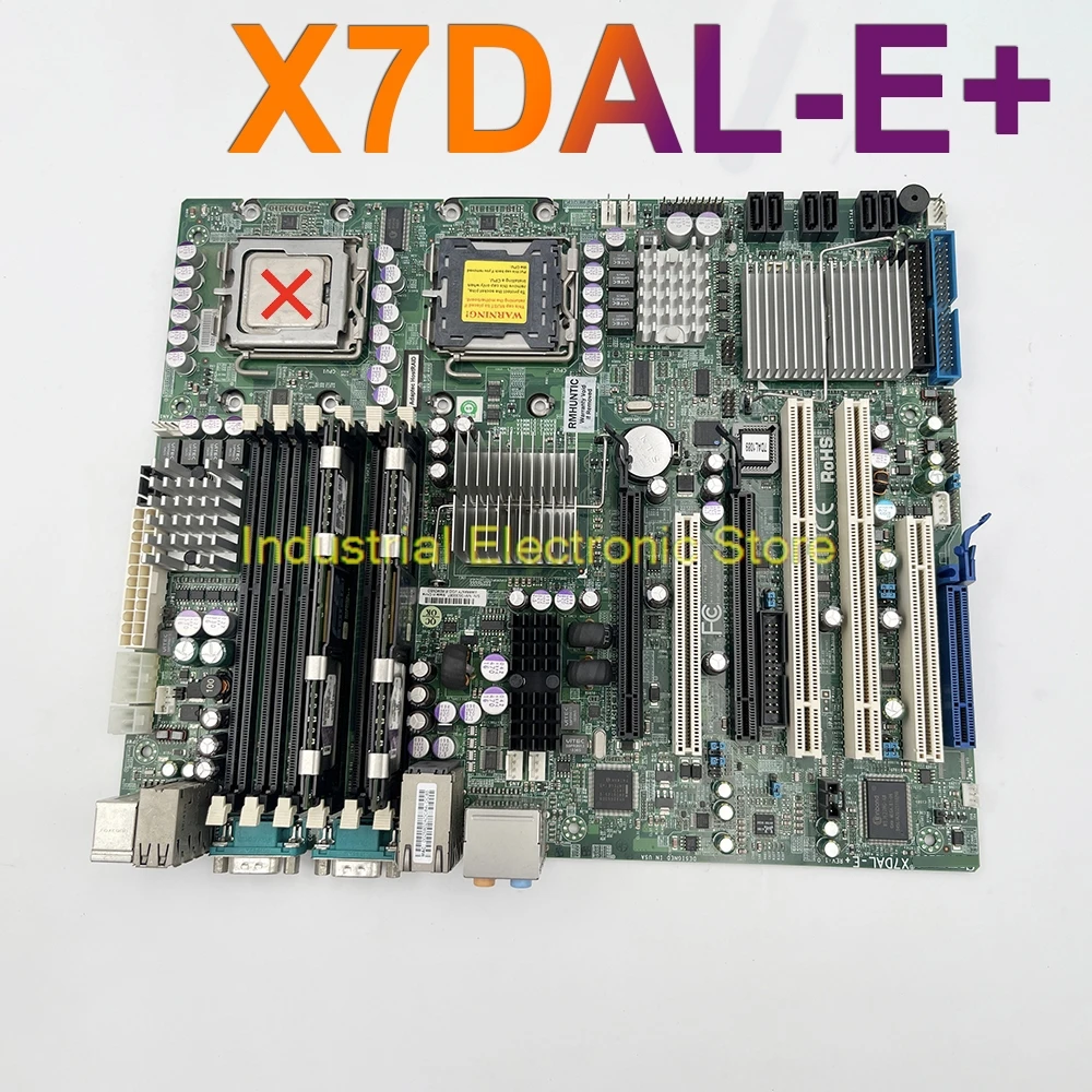 Workstation Motherboard For Supermicro Dual 771-Pin Xeon Quad-Core 5400/5300 Sequence Dual-Core 5200/5100/5000 Sequence X7DAL-E+