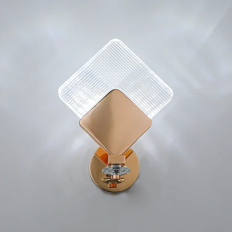 TechHPLiving Room Background Acrylic Wall Lamp Bedroom New Style Light Luxury Corridor Decoration