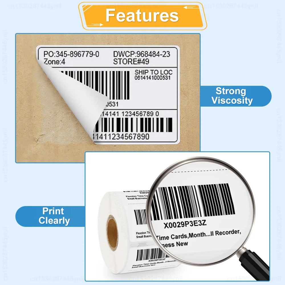 Labelwell 5Rolls 99012 Address Stickers 99010 99014 11352 11355 11354 Labels For Dymo Labelwriter 450 Label Maker 450 Twin Turbo