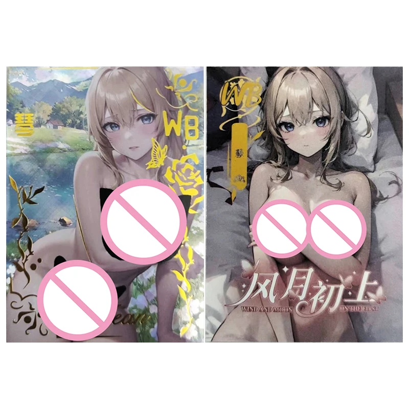 Anime déesse histoire Rare WB chaleur cartes à collectionner Kiana Jean Yelan Jingliu Kujou Sara Clorinde jouets pour garçons cadeau d'anniversaire