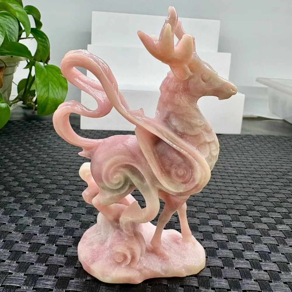 12cm-pink-opal-god-of-deer-carving-natural-quartz-healing-mineral-polished-home-decor-ornament-figurine-quality-stone-gift