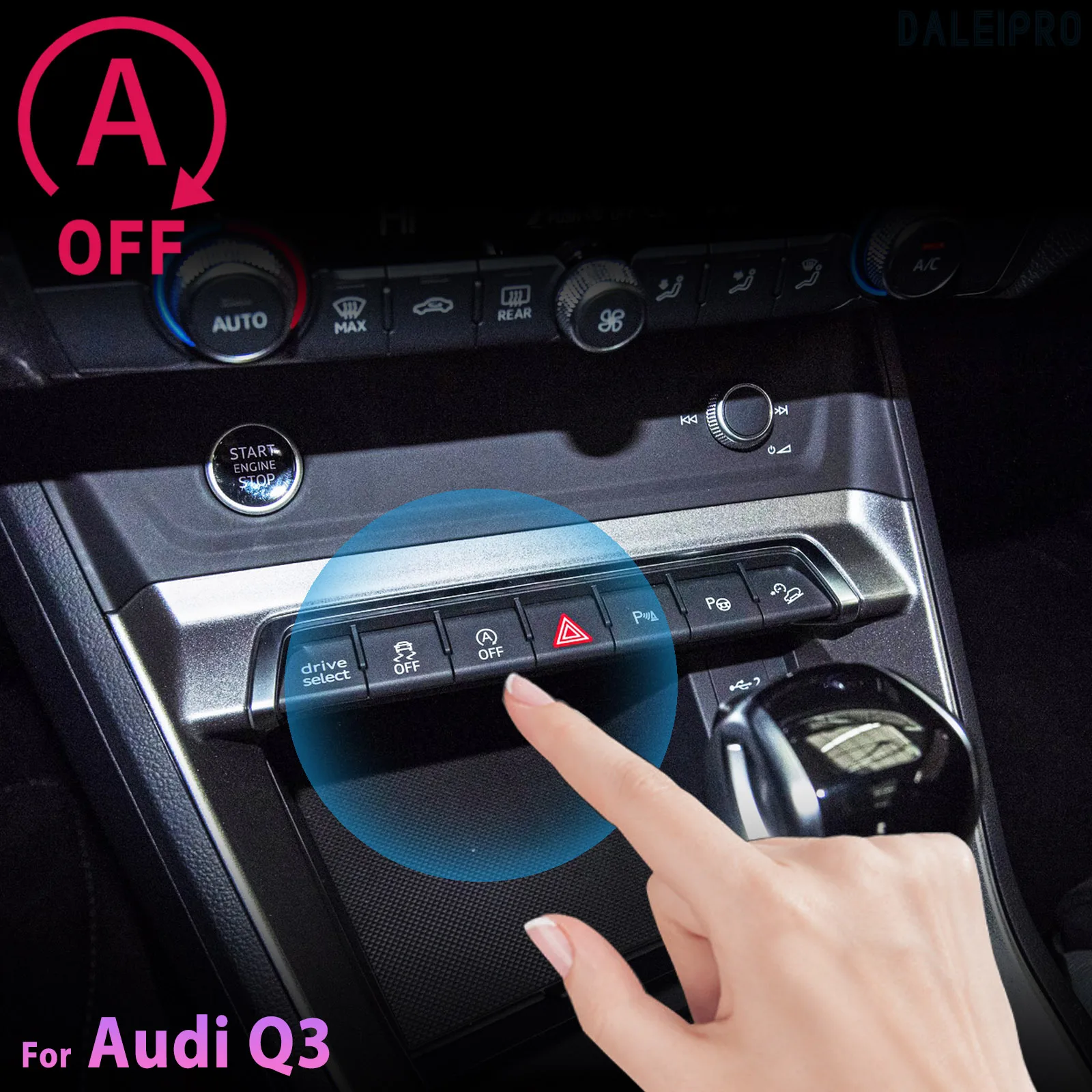For Audi Q3 F3 2018-2022 2023 2024 Automatic Stop Start Engine System Disable Smart Shut Down Car Auto Start Stop Eliminator