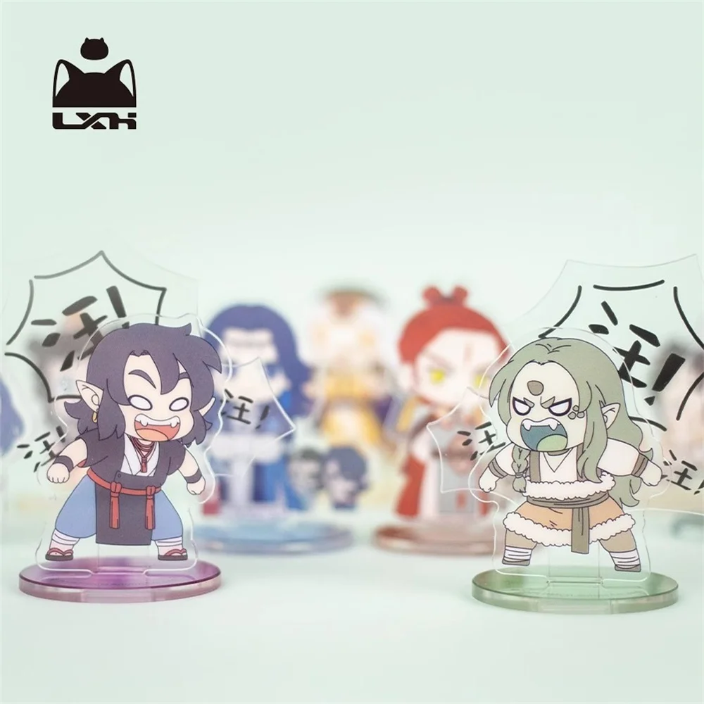 Anime The Legend of Luo Xiao-Hei Xiaohei Wuxian Acrylic Stand Brand Ornament Original Cartoon Cosplay Kids Gift