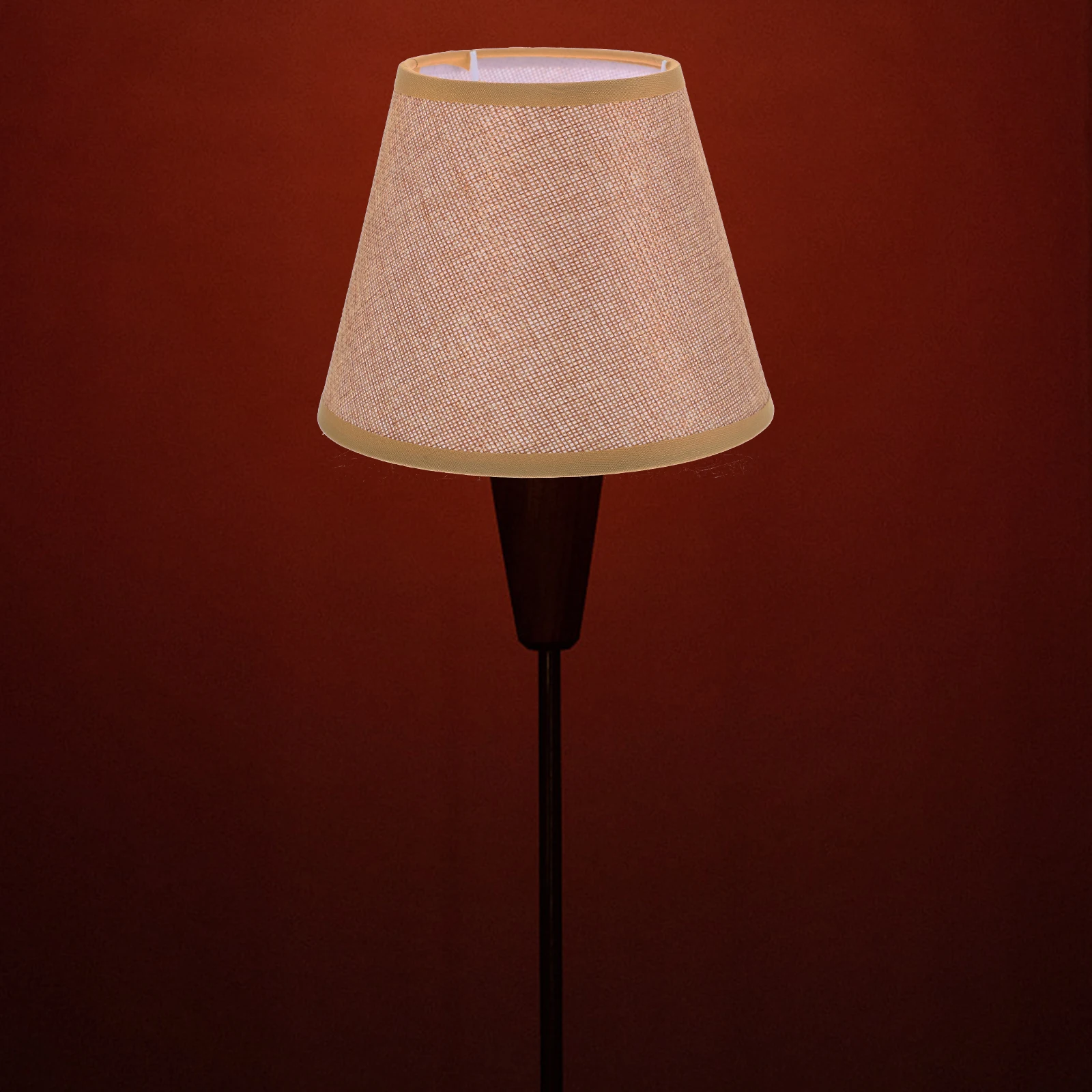 

Fabric Lamp Shade Tabletop Heat Resistant Durable Cloth Metal Cover Decorative Lamp Shade for Home Festival Party Lighting