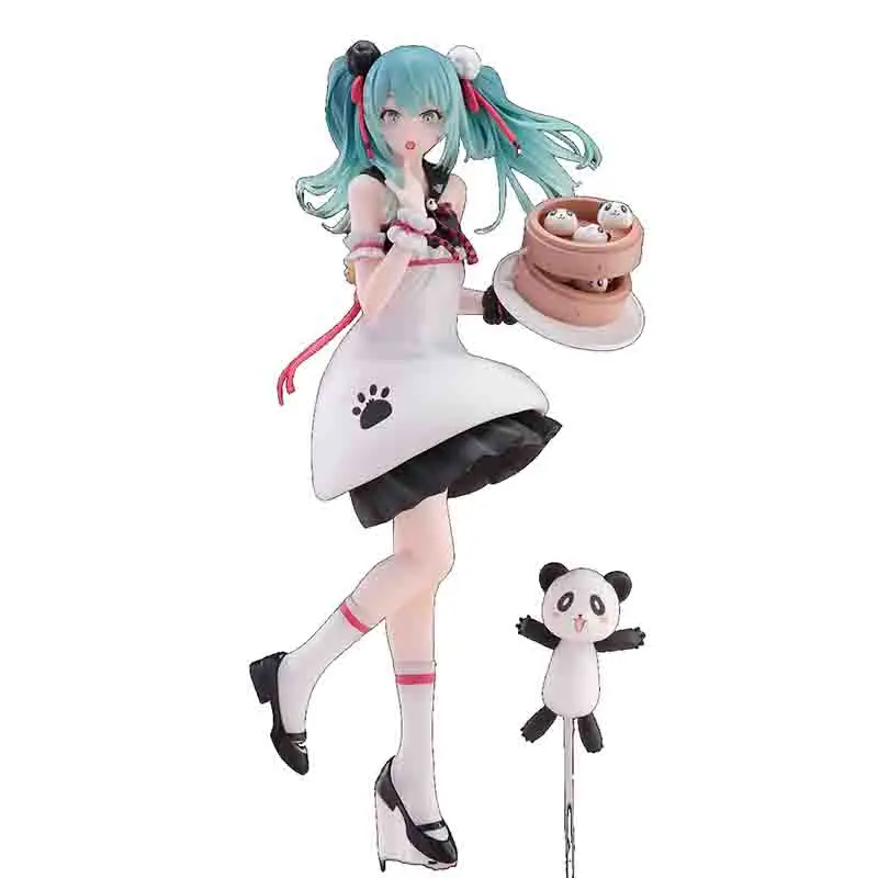 

Original S-FIRE Hatsune Miku Piapro POPPRO Panda Future Panda Bean Paste Buns 23cm Models of Surrounding Figures and Beauties