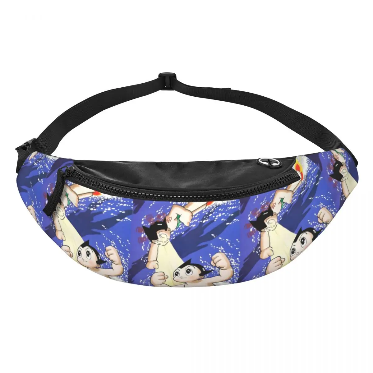 

Поясная сумка-бананка Custom A-Astroed с мультяшным принтом для мальчиков, аниме-сумка через плечо, поясная сумка для мужчин и женщин, для велоспорта, кемпинга, для телефона и денег