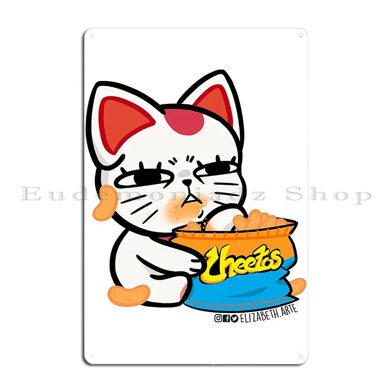 Turbo Grandma Metal Sign Pub Wall Cave Designing Character Bar Cave Dandadan Tin Sign Poster