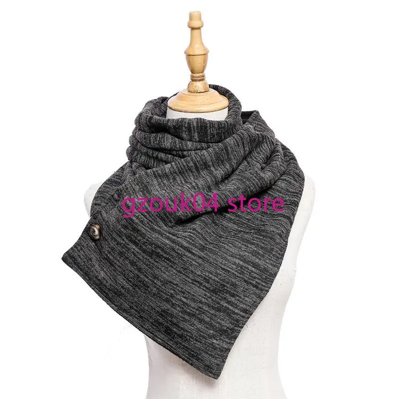 

68TD Stylish Women's Scarf Soft and Warm Neckerchief Autumn Winter Thicken Scarves for Various Occasion