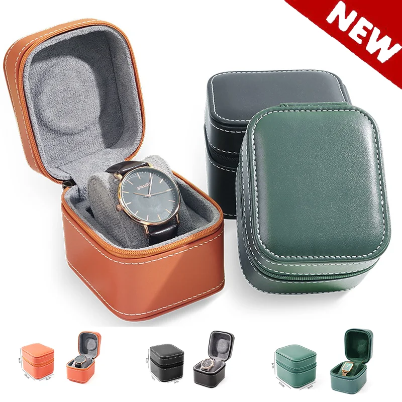 Watch Travel Case For Men For Women Watch Roll Travel Case Organizer Display Watch Case 1 Slots Watch Box Organizer