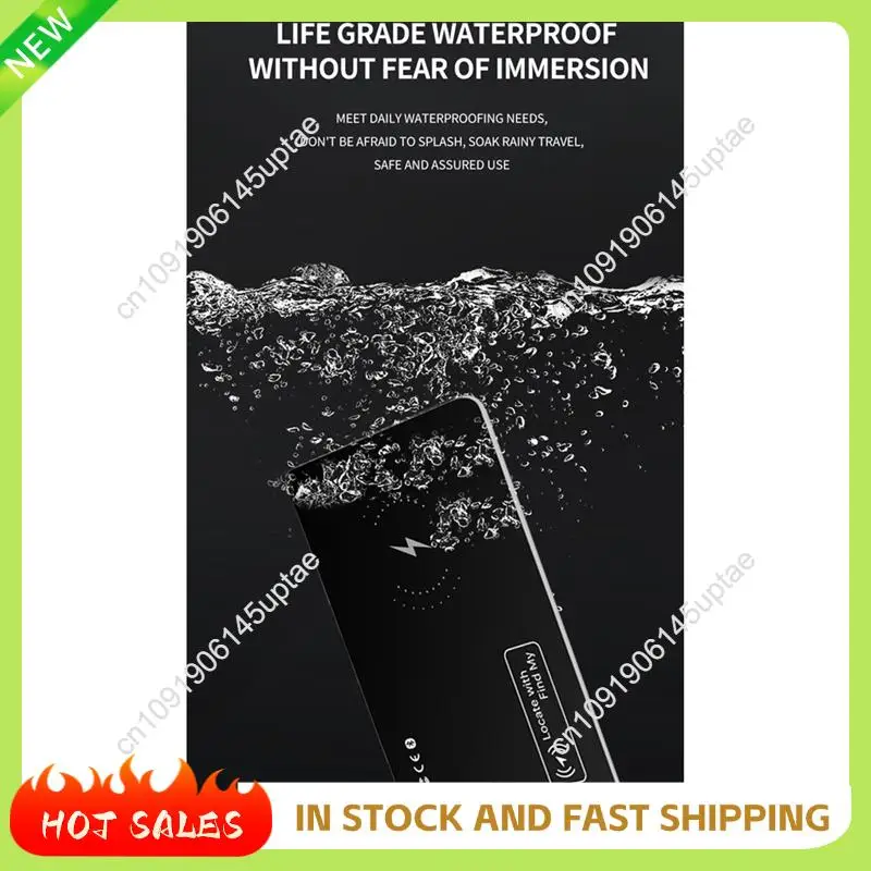 

N88R Anti-Loss Location Tracking Card Ultra-Thin Wireless Tracker Card Support Wireless Charging