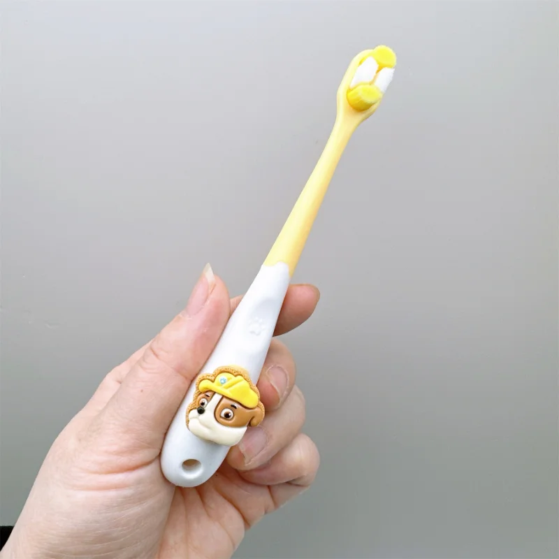 Paw Patrol Toothbrush Kawaii Chase Skye Kids Soft Tooth Brush Teeth Deep Cleaning Portable Travel Dental Oral Care Brush