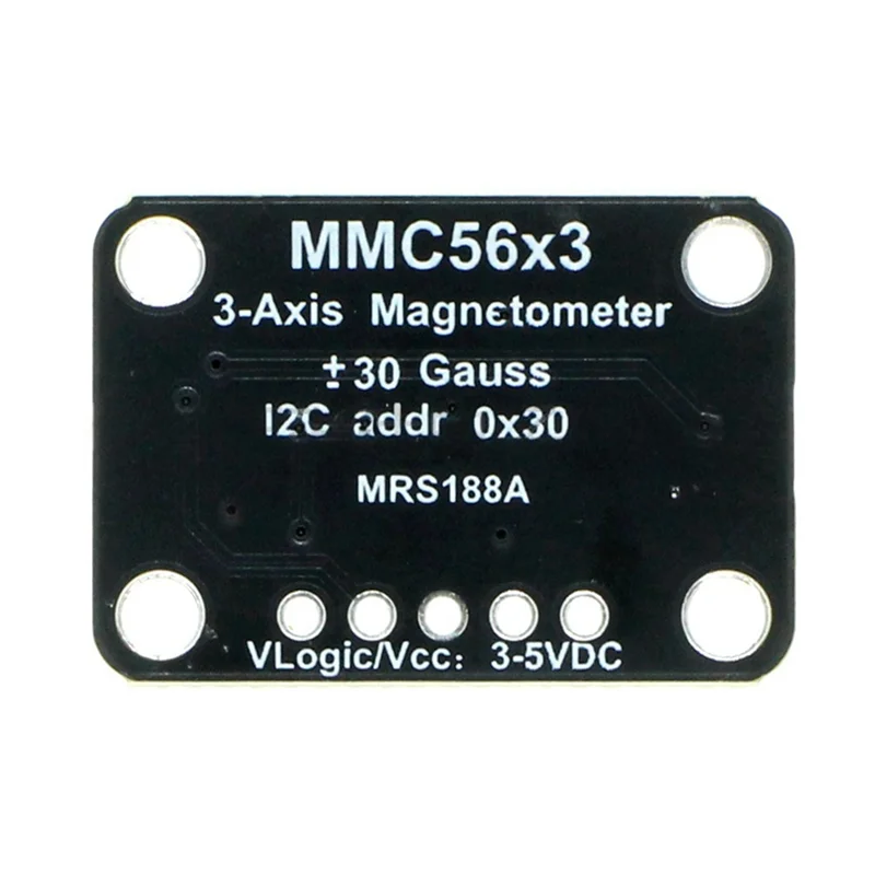 ABZS High Sensitivity For STEMMA QT/Qwiic Interface Triaxial Magnetometer Module- MMC5603