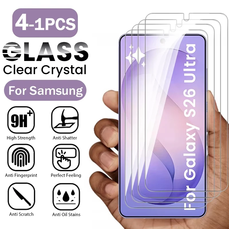 1-4Pcs 9H Clear Scr…