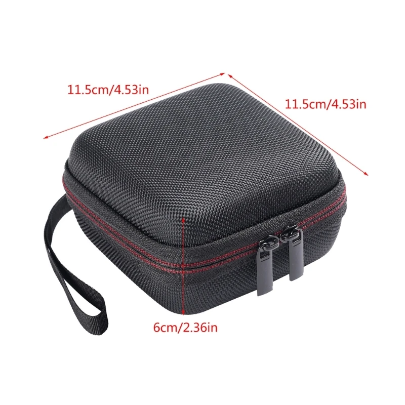 Game Console Storage Bag for RG35XX Shockproof Protector Case with Mesh Pocket and Lanyard Scratchproof Handbag